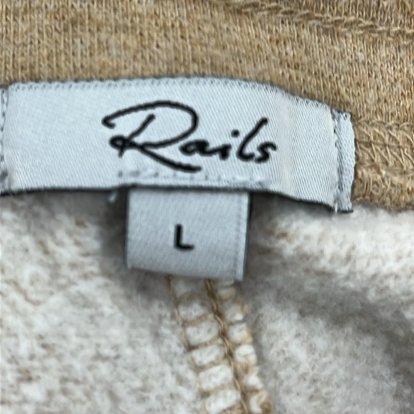 Rails Kingston Sweatpants Drawstring Heather Camel size Large - Picture 9 of 14